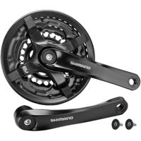 Shimano crankset tourney 6/7/8v 24/34/42t 170mm zwart oem