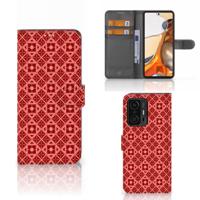 Xiaomi 11T | 11T Pro | Telefoon Hoesje | Batik Rood