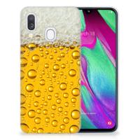 Samsung Galaxy A40 | Siliconen Case | Bier