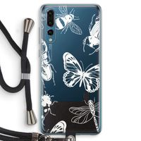 Tiny Bugs: Huawei P20 Pro Transparant Hoesje met koord