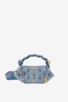 Ganni crossbody Bou Bag Mini A6512 fade denim