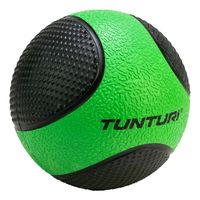 Tunturi Medicine Ball - Rubber 2kg - Groen/Zwart