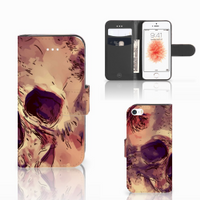 Telefoonhoesje met Naam Apple iPhone 5 | 5s | SE Skullhead