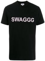 DUOltd t-shirt à patch logo - Noir