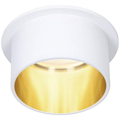 Paulmann 93380 Gil LED-inbouwlamp LED LED vast ingebouwd 6.5 W Wit (mat), Goud