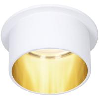 Paulmann 93380 Gil LED-inbouwlamp LED LED vast ingebouwd 6.5 W Wit (mat), Goud