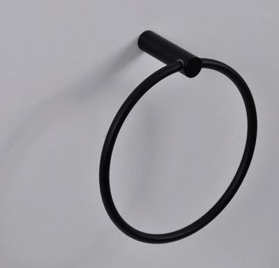 Wiesbaden Ida handdoekring zwart Wiesbaden Ida handdoekring zwart