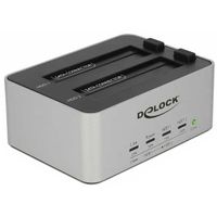 USB 3.0 Dual Dockingstation voor 2x SATA HDD/SSD met clone functie Dockingstation