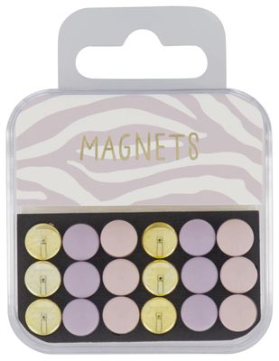 HEMA Mini Magneten Ø1 Cm - 18 Stuks HEMA Mini Magneten Ø1 Cm - 18 Stuks