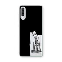 Musketon Painter: Samsung Galaxy A70 Transparant Hoesje Musketon Painter: Samsung Galaxy A70 Transparant Hoesje