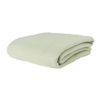 Fleece deken - groen - 160x130 cm