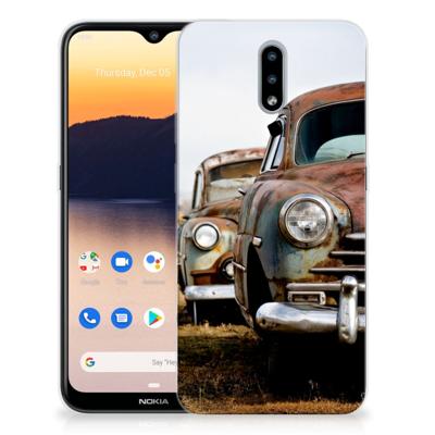 Nokia 2.3 | Siliconen hoesje | met foto Vintage Auto