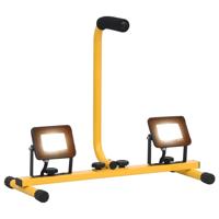 VidaXL Spotlight met handvat led 2x10 w warmwit