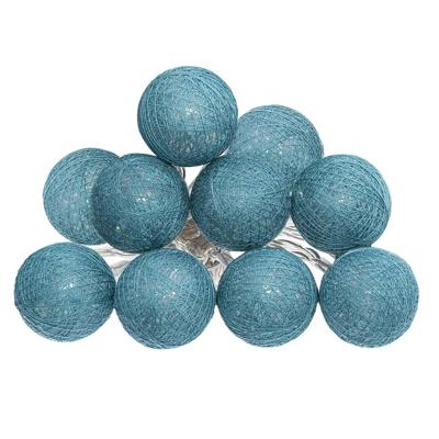 Atmosphera LED slinger - 10 bollen - blauw - 1,5 meter - Sfeerverlichting