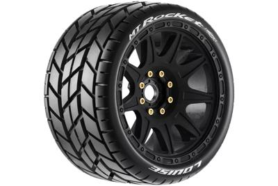 Louise MT-Rocket Speed MFT 1/8 - Zwart - Met verwijderbare Hex 17mm - 0" & 1/2 offset