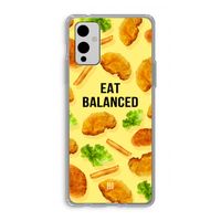 Eat Balanced: OnePlus 9 Transparant Hoesje