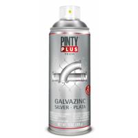 Sprayverf Pintyplus Tech Galvazinc Zilverkleurig - thumbnail