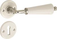 Krukg. porselein Evelyne SL MGN/wit