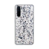 Gespikkelde marmer: OnePlus Nord Transparant Hoesje