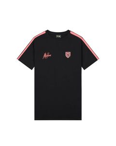 Sport Academy T-Shirt Black Neon Red