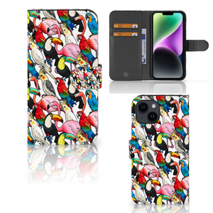 iPhone 15 Telefoonhoesje met Pasjes Birds