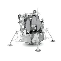 Eureka Metal Earth Apollo Lunar Module Zilver Editie - thumbnail