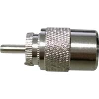 TRU COMPONENTS 741035 UHF-connector Stekker, recht 75 Ω 1 stuk(s)