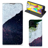 Samsung Galaxy M31 Stand Case Sea in Space