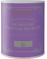 rust-oleum metallic finish meubelverf goud 0.125 ltr - thumbnail