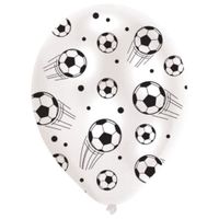 Voetbal Ballonnen 27.5 cm 6 Stuks Voetbal Ballonnen 27.5 cm 6 Stuks