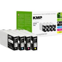 KMP Inktcartridge vervangt Epson 79XL, T7901, T7902, T7903, T7904 Compatibel Combipack Zwart, Cyaan, Magenta, Geel E220VX 1628,4005