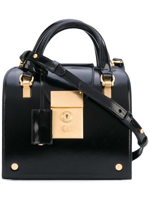 Thom Browne mini sac à main Mrs. Thom - Noir
