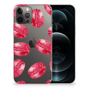 iPhone 12 Pro Max Siliconen Case Pink Macarons