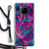 Pink Clouds: Huawei Mate 20 Pro Transparant Hoesje met koord