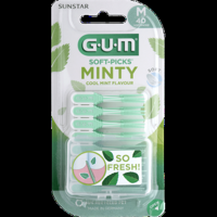 GUM SoftPicks Mint Medium 40 Stuks bij Jumbo - thumbnail