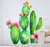 Bloemen stickers Bloeiende grote cactus