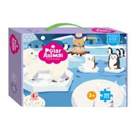 Merkloos / Sans Marque Kinder legpuzzel zuidpool, 100st.