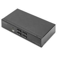 Digitus DS-12891 KVM-switch 1 + 4 poorten DisplayPort 3840 x 2160 Pixel Digitus DS-12891 KVM-switch 1 + 4 poorten DisplayPort 3840 x 2160 Pixel