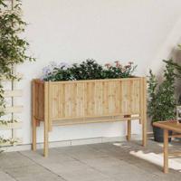 Verhoogde plantenbak Bruin 110 x 35 x 70 cm Bamboe