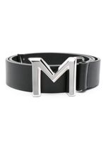 Mugler ceinture à boucle tigre - Noir