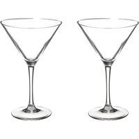 Set van 8x stuks cocktailglazen/martiniglazen van 210 ml