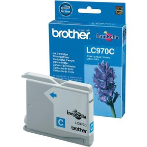 Brother LC970C inktcartridge 1 stuk(s) Origineel Cyaan