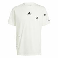 Heren-T-Shirt met Korte Mouwen Adidas Bl Sj Q1 - Maat: L