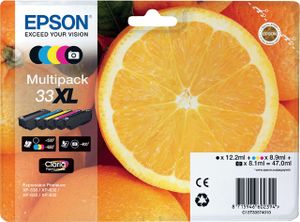 Epson Oranges Multipack 5-colours 33XL Claria Premium Ink