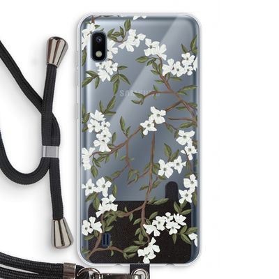 Blossoming spring: Samsung Galaxy A10 Transparant Hoesje met koord