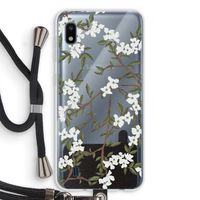 Blossoming spring: Samsung Galaxy A10 Transparant Hoesje met koord