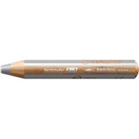 Kleurpotlood stabilo 880 woody 3 in 1 zilver | 5 stuks