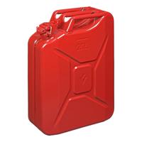 Pro Plus Metalen jerrycan in het rood - 20 Liter - geschikt voor brandstof