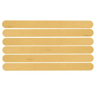 Knutselstokjes houtjes - 100x - houten ijsstokjes - naturel kleur - 11 cm Knutselstokjes houtjes - 100x - houten ijsstokjes - naturel kleur - 11 cm