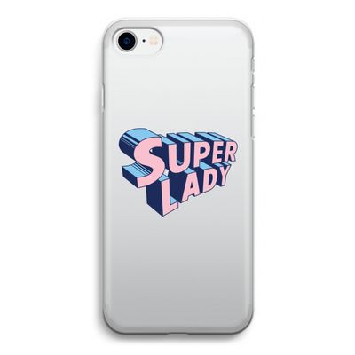 Superlady: iPhone SE 2020 Transparant Hoesje